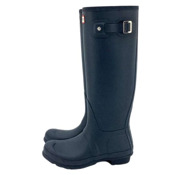 Hunter | Women's Original Tall Boots | Matte Navy | Various Sizes - Picture 4 of 6